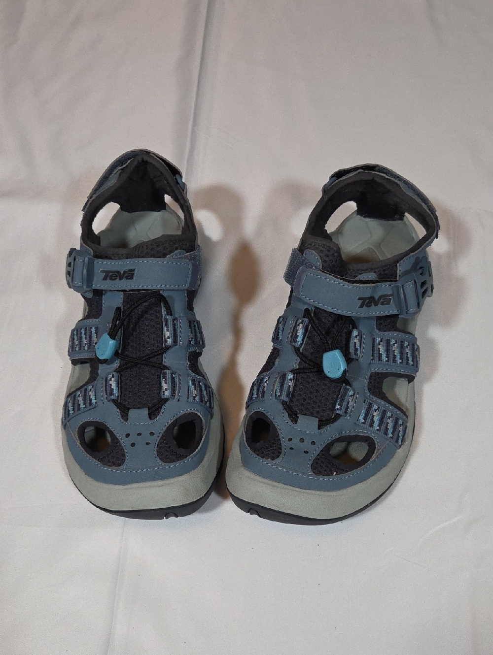 Teva Women's Blue And Gray Omnium sport sandals Size 9